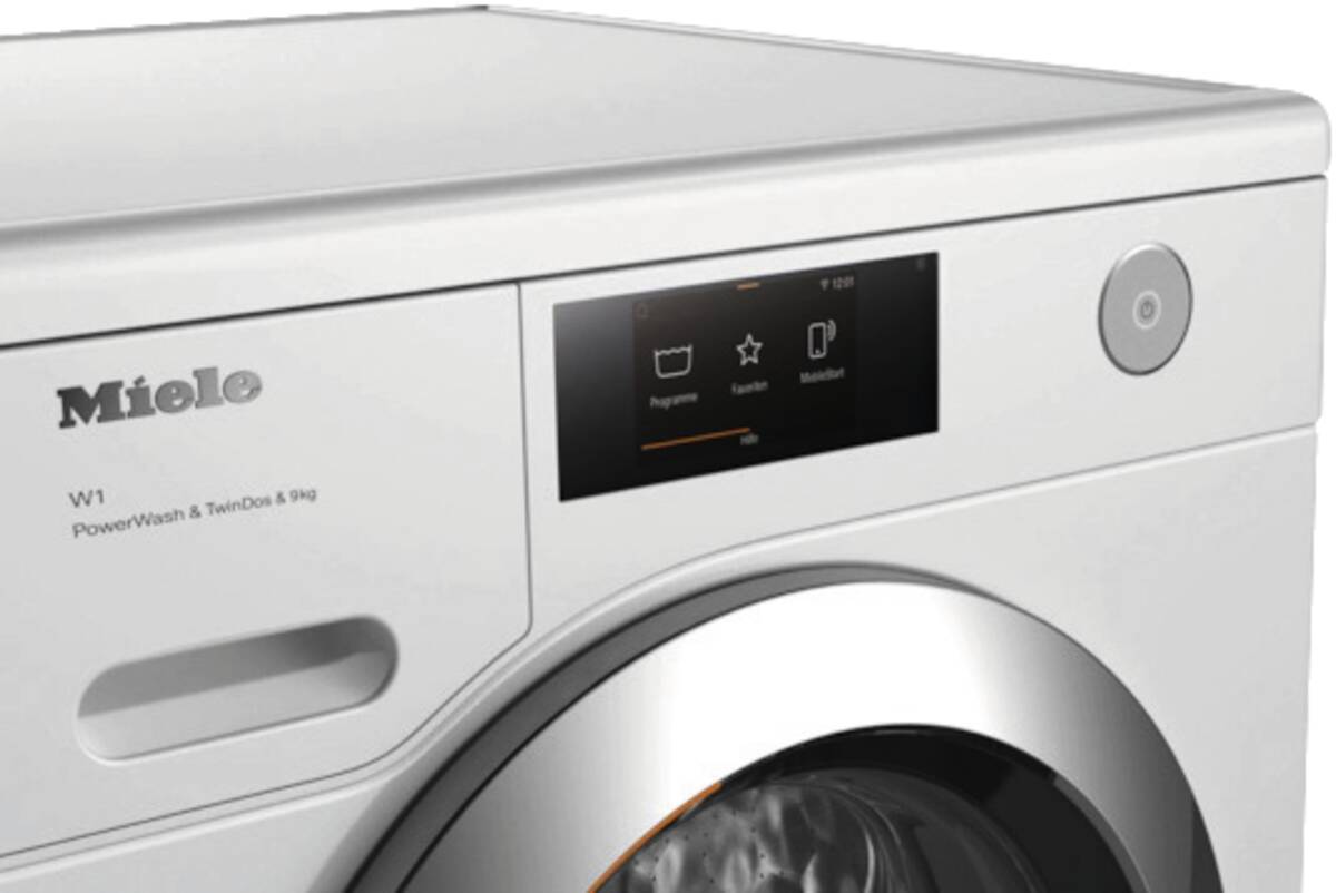 Miele Waschmaschine 9 kg 1600 U/min PowerWash TwinDos Eco Feedback Smart Home WiFi – Bild 3