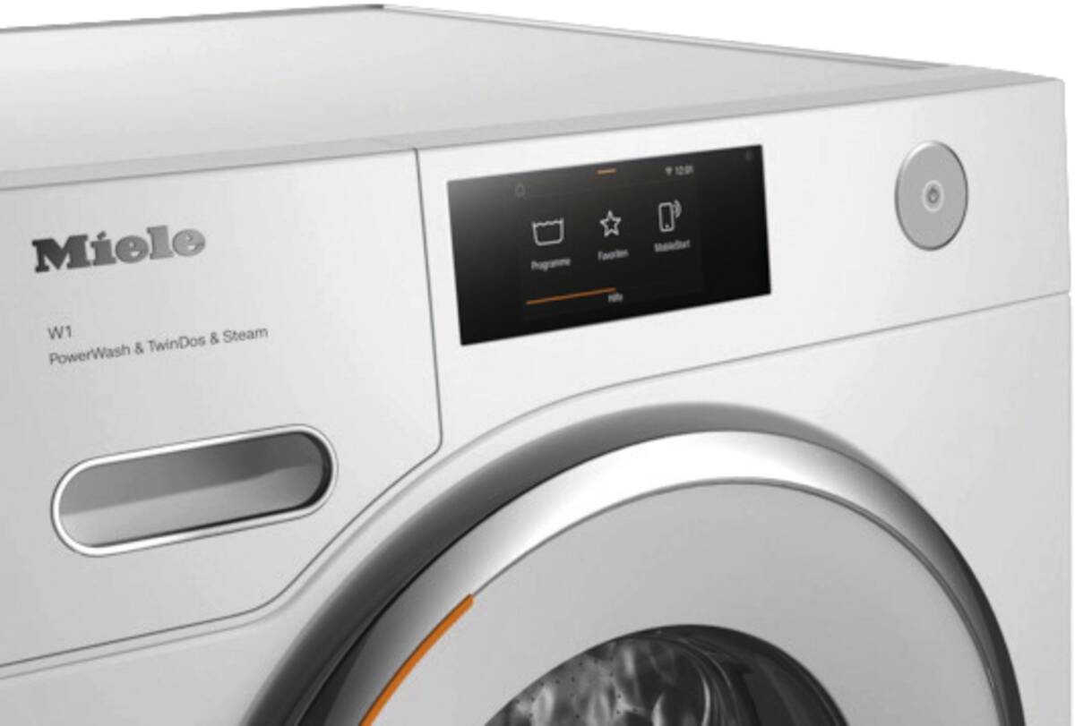 Miele Waschmaschine Frontlader 9 kg 1600 U/min PowerWash TwinDos WiFi Energieklasse A – Bild 3