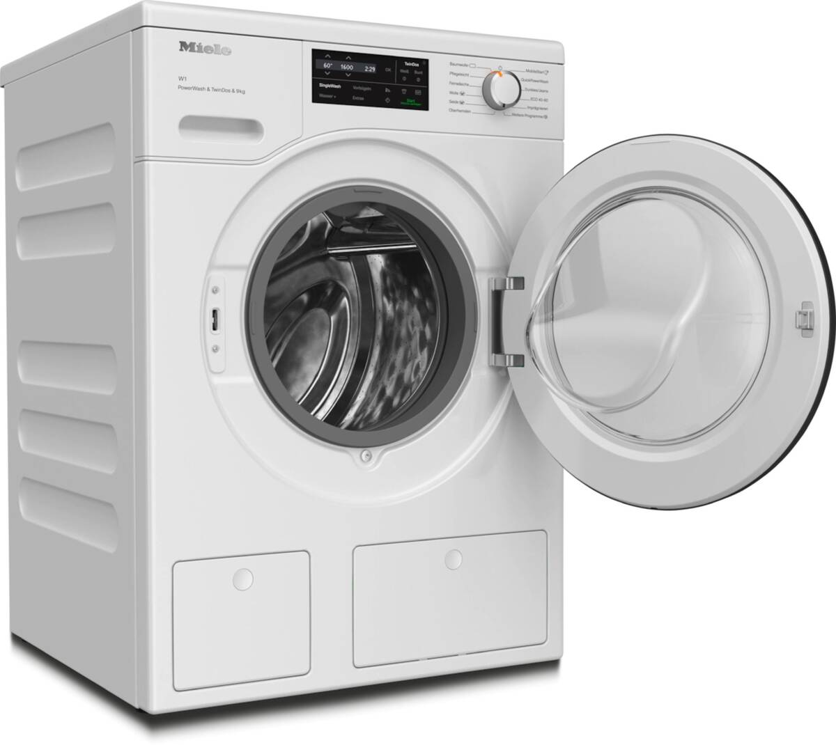 Miele Waschmaschine 9kg Energieeffizienzklasse A Frontlader WCI 860 WPS Weiß – Bild 2