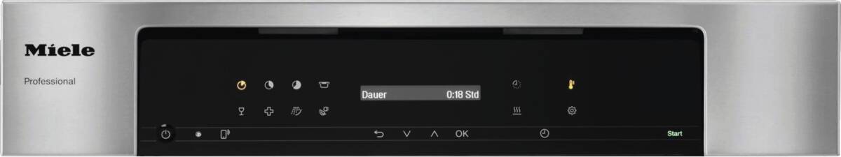 Miele Unterbau-Geschirrspüler Frischwasser-Spülsystem Gewerbliche Nutzung 59.8cm Edelstahl Energieklasse E – Bild 3
