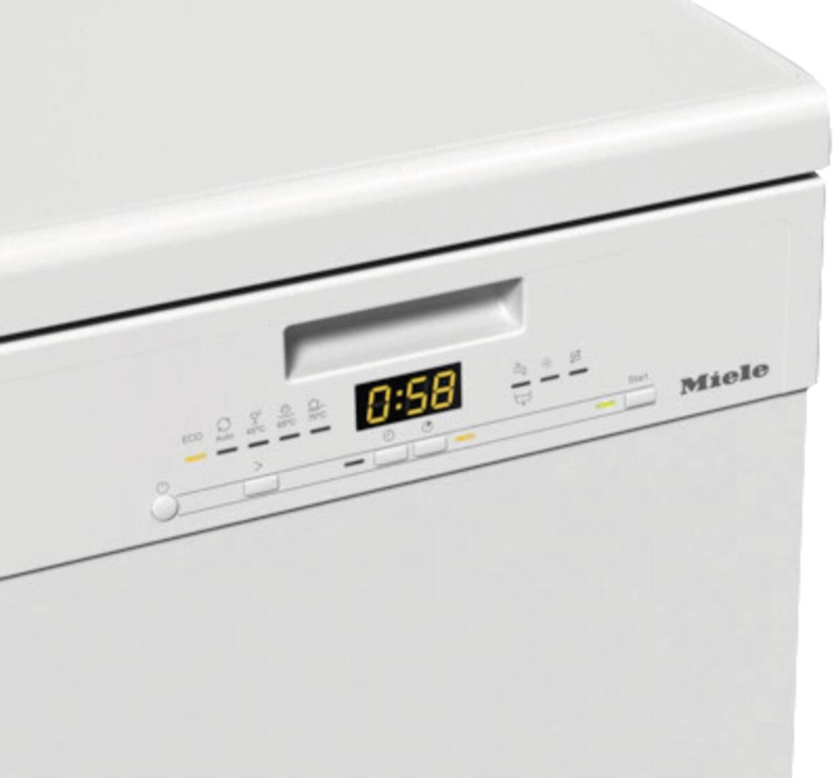 Miele Geschirrspüler 45cm EcoPower ComfortClose Edelstahl Energieklasse E – Bild 3