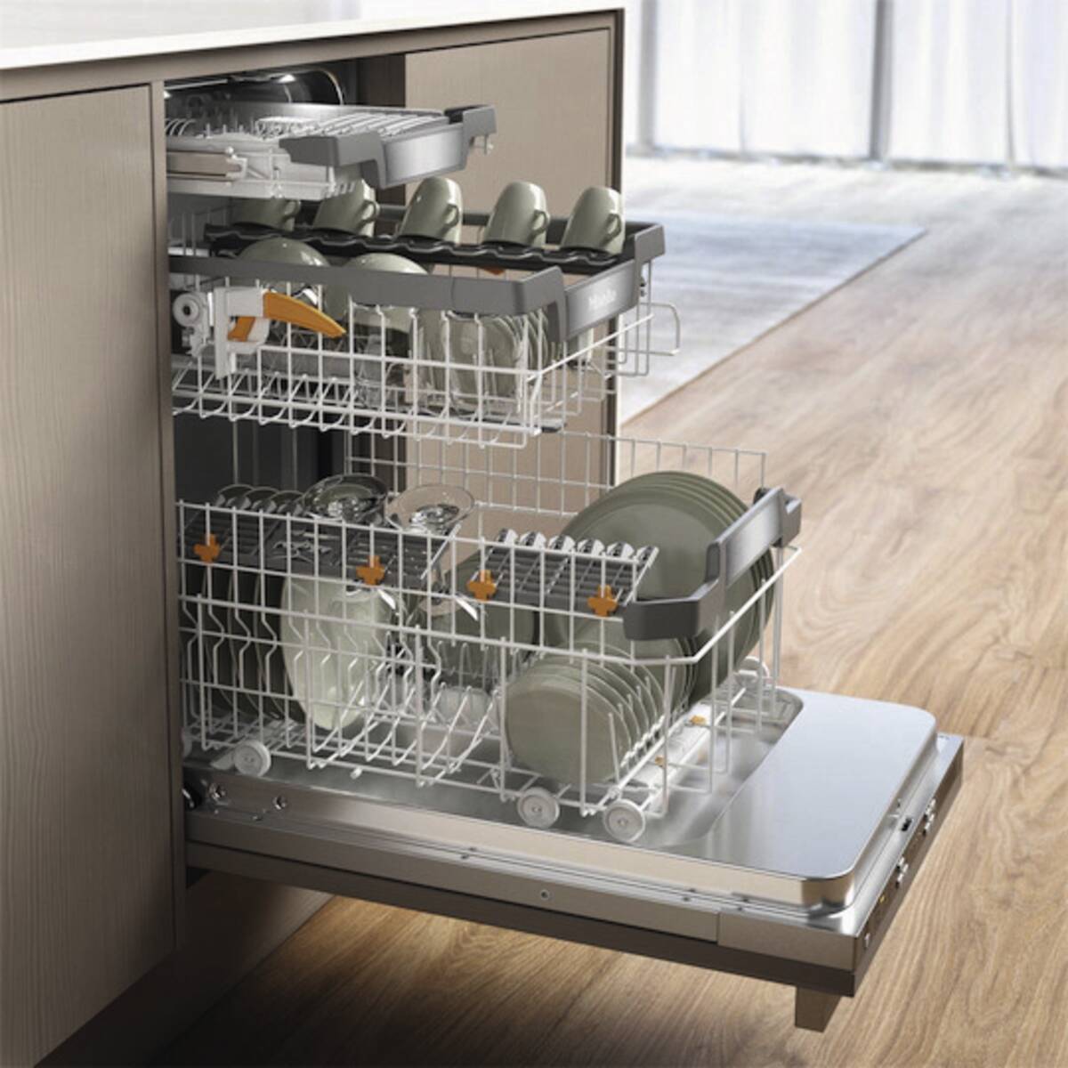 Miele Einbau-Geschirrspüler Vollintegrierbar LED-Innenbeleuchtung EcoPower 45cm Energieklasse B – Bild 4