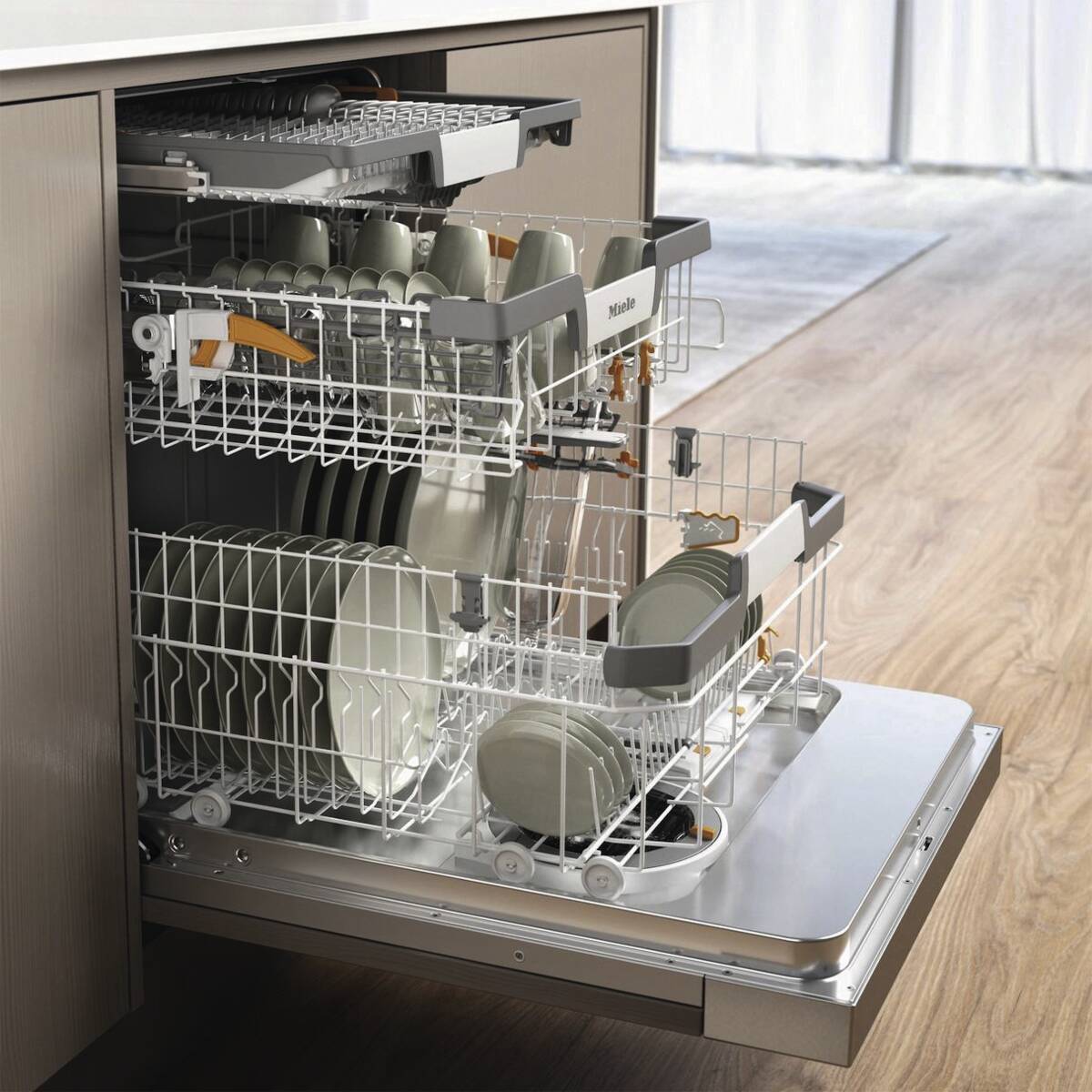 Miele Einbau-Geschirrspüler AutoDos G 7600 SCi integrierbar wasser- und energiesparend energieeffizient A – Bild 3