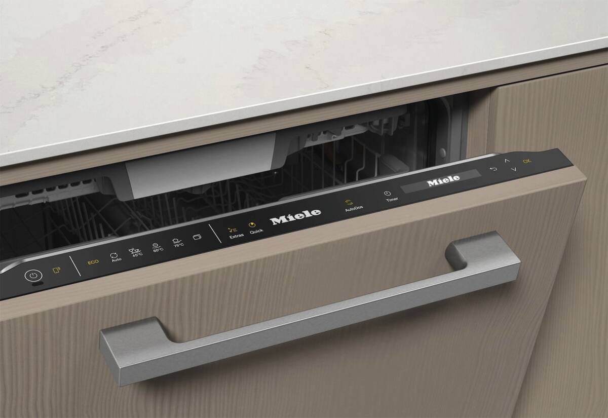 Miele Einbau-Geschirrspüler AutoDos G 7650 SCVi vollintegrierbar 14 Maßgedecke Energieeffizienzklasse A – Bild 2