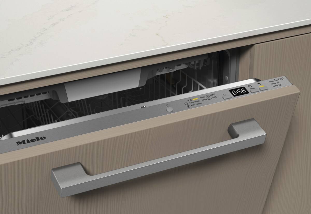 Miele Einbau-Geschirrspüler vollintegrierbar Startzeitvorwahl Edelstahl EcoPower-Technologie – Bild 2