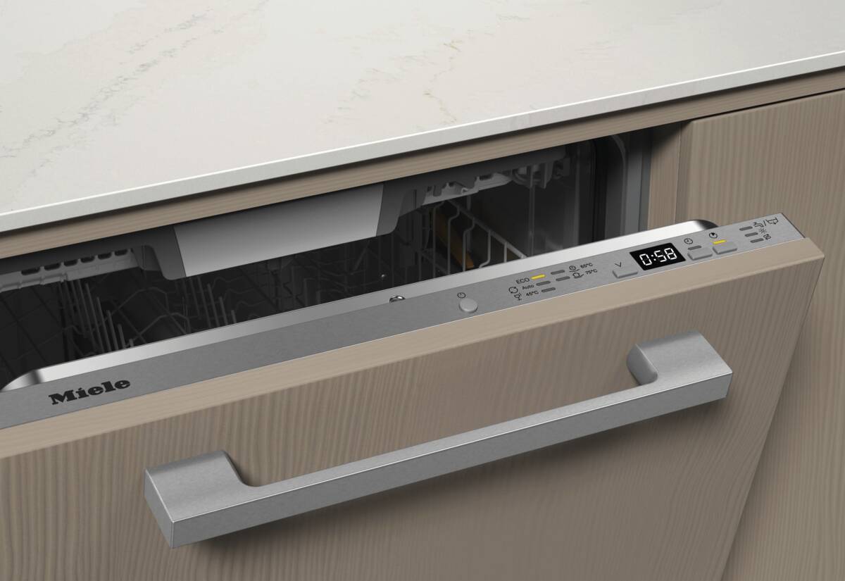 Miele Einbau-Geschirrspüler XXL 14 Maßgedecke Edelstahl EcoPower AutoOpen – Bild 2