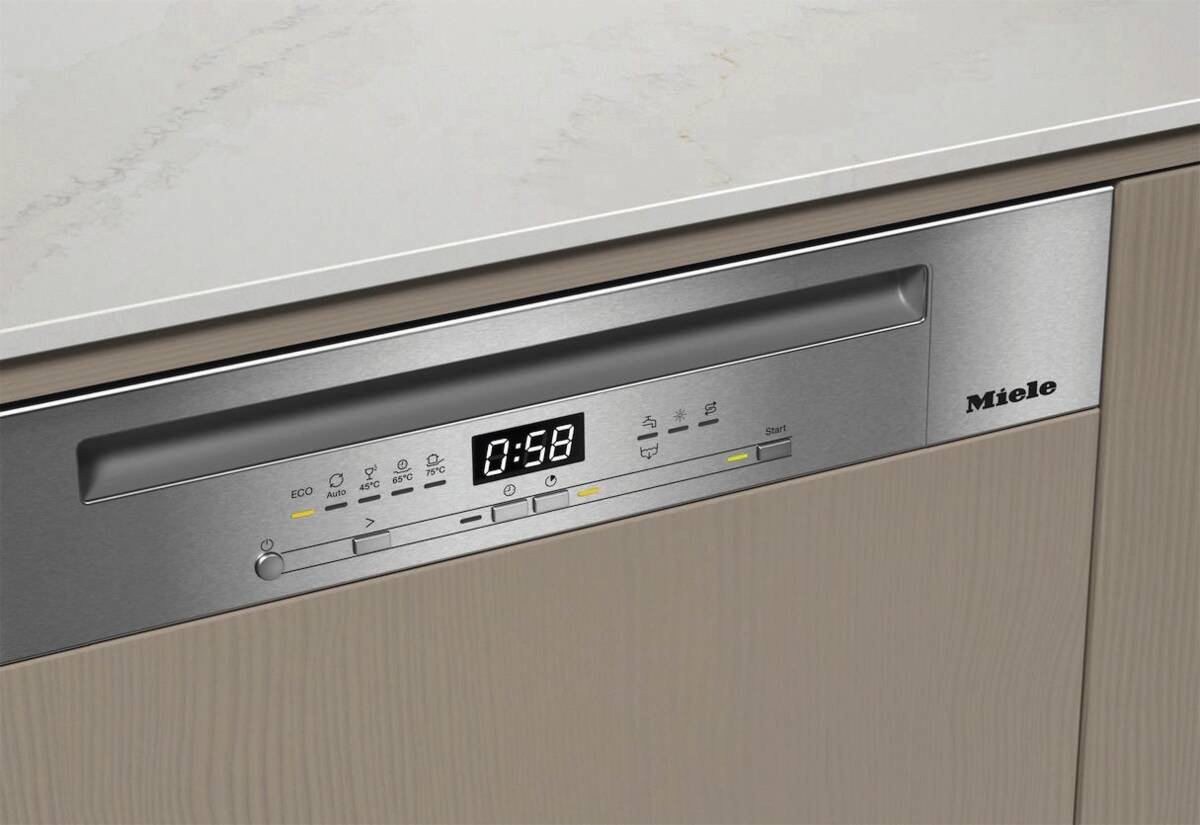 Miele Integrierbarer Geschirrspüler EcoPower AutoOpen ComfortClose 14 Maßgedecke Edelstahl – Bild 3