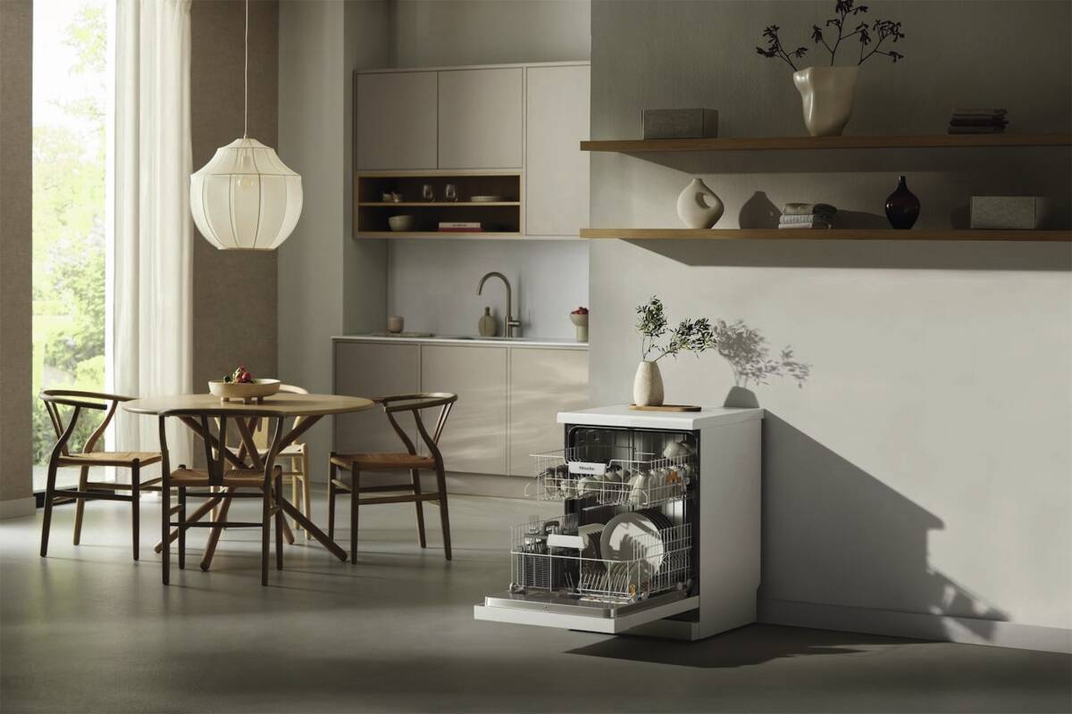 Miele Geschirrspüler EcoPower-Technologie G 5811 Active Plus 13 Maßgedecke Edelstahl – Bild 4